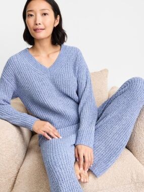 State of Day Women's Chenille Sweater & Pant Set